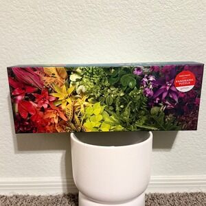 Galison Plant Life 1000 Piece Panoramic Jigsaw Puzzle